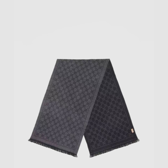 GUCCI_GG 자카드 패턴 니트 스카프_133483[2COLOR]
