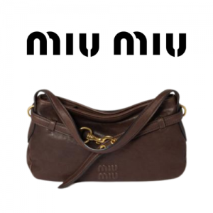 MIU MIU 아방뛰르 나파 가죽 미디엄 백