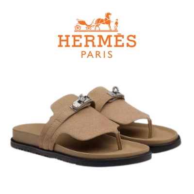 [3 COLOR] HERMES 엠파이어 스웨이드 켈리 샌들