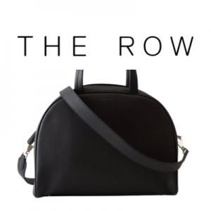 THE ROW 그레인드 레더 볼링 핸드백