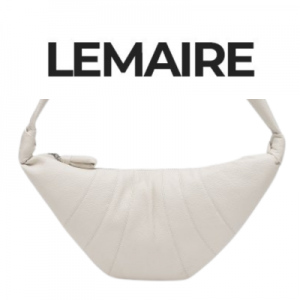 LEMAIRE CROISSANT 미디엄 카프스킨 레더백