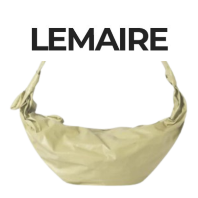 LEMAIRE 소프트 CROISSANT 라지 레더백