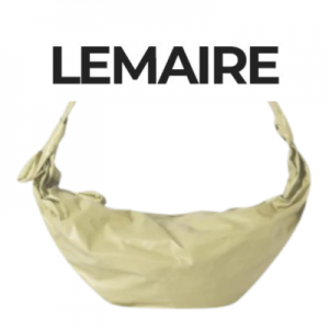 LEMAIRE 소프트 CROISSANT 라지 레더백