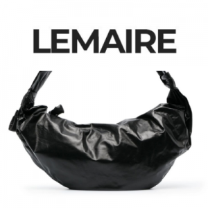 LEMAIRE 소프트 CROISSANT 라지 레더백
