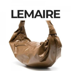 LEMAIRE 소프트 CROISSANT 라지 레더백