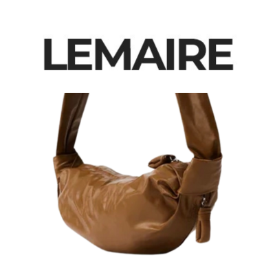 LEMAIRE 소프트 CROISSANT 스몰 레더백