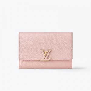 LOUIS VUITTON_반지갑 카퓌신 컴팩트 월릿 로즈 자스민_M82361
