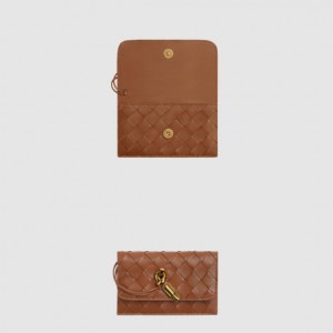 BOTTEGA VENETA_안디아모 지퍼 카드 케이스_776031 [4COLOR]