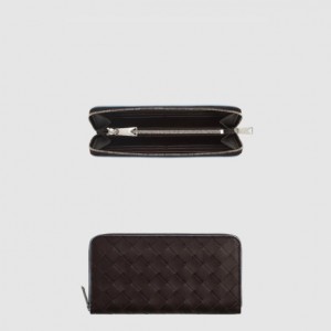 BOTTEGA VENETA_인트레치아토 지퍼 어라운드 지갑_749427