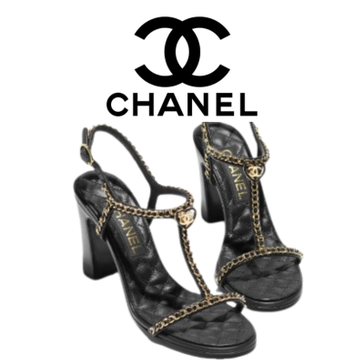 CHANEL 25C 체인 T 클립 샌