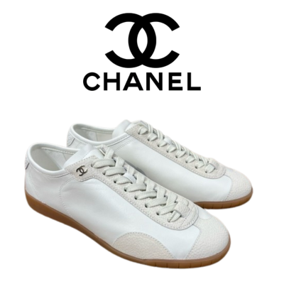 CHANEL 24A CC로고 스니커즈