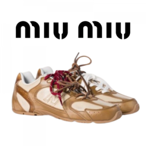[225~265] MIU MIU x New Balance 530 SL 레더 스니커즈