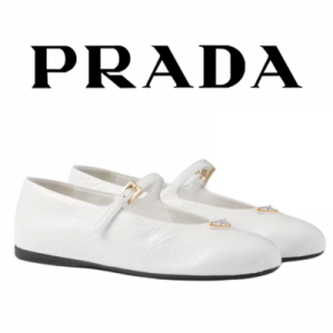 [225~260] PRADA 나플락 페이턴트 가죽 발레리나