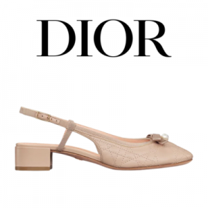 [225~255] DIOR Ballet 슬링백 펌프스