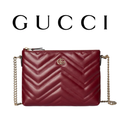 GUCCI GG 마몽 체인 포쉐트