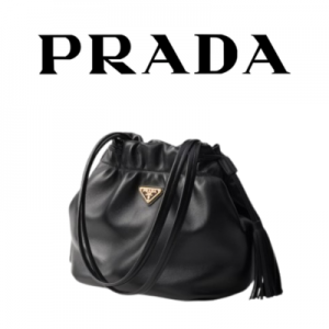 PRADA 나파 가죽 숄더백