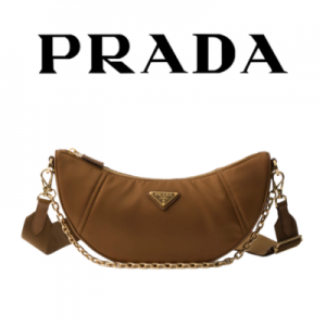 PRADA 데미 룬 리나일론 핸드백