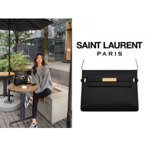 [한소희 PICK] SAINT LAURENT 맨하탄 미디엄 숄더백