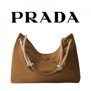 PRADA 마리너 리나일론 라지 숄더백