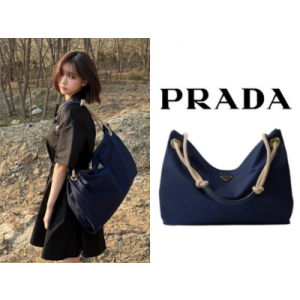 [카리나 PICK] PRADA 마리너 리나일론 라지 숄더백