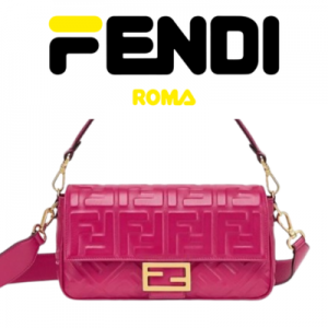 FENDI 바게트 가죽 백