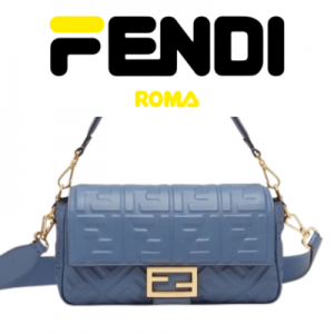 FENDI 바게트 가죽 백