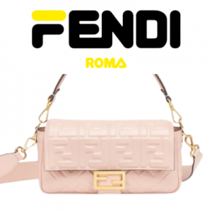FENDI 바게트 가죽 백