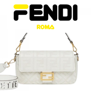 FENDI 바게트 캔버스 백