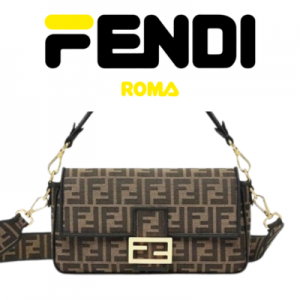 FENDI 바게트 패브릭 백