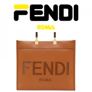 FENDI 선샤인 미디엄 가죽 쇼퍼백