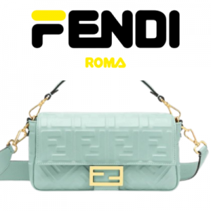 FENDI 바게트 가죽 백