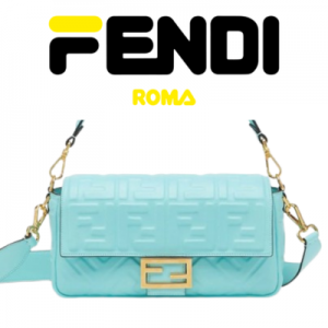 FENDI 바게트 가죽 백