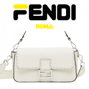 FENDI 바게트 셀러리아 가죽 백