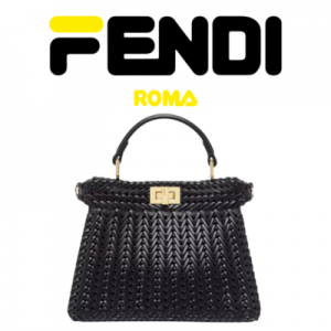 FENDI 피카부 I SEE U 쁘띠 블레이드 가죽 백