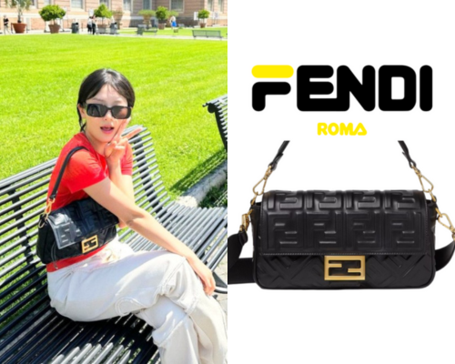 [슬기 PICK] FENDI 바게트 가죽 백