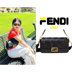 [슬기 PICK] FENDI 바게트 가죽 백
