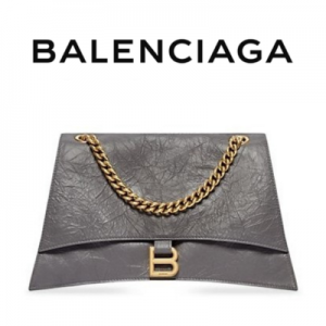 BALENCIAGA 카프스킨 크러쉬 미디엄 체인백