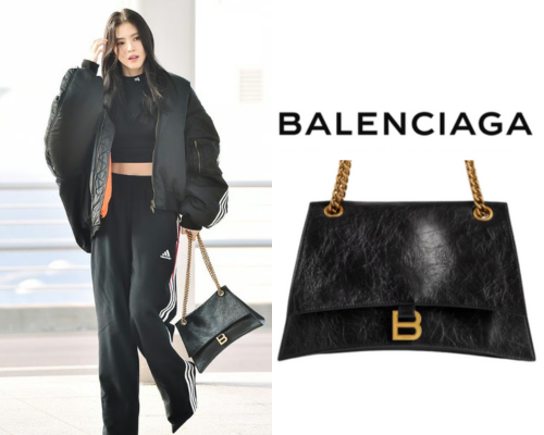 [한소희 PICK] BALENCIAGA 카프스킨 크러쉬 미디엄 체인백