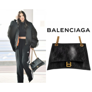 [한소희 PICK] BALENCIAGA 카프스킨 크러쉬 미디엄 체인백