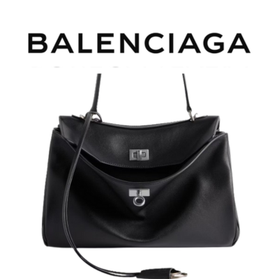 [아이유 PICK] BALENCIAGA 로데오 스몰 핸드백_블랙 실버