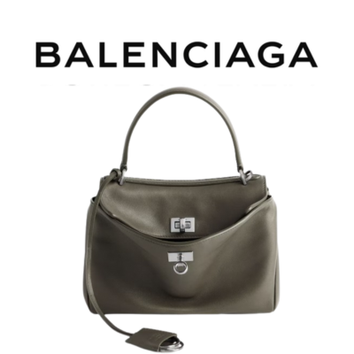 [노윤서 PICK] BALENCIAGA 로데오 미니 핸드백_그레이 실버