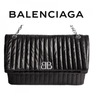 BALENCIAGA 모나코 라지 퀄티드 체인백