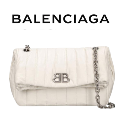 BALENCIAGA 모나코 미디엄 퀄티드 체인백