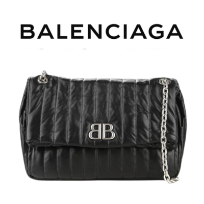 BALENCIAGA 모나코 미디엄 퀄티드 체인백