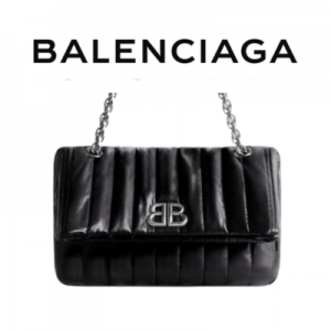 BALENCIAGA 모나코 스몰 퀄티드 체인백