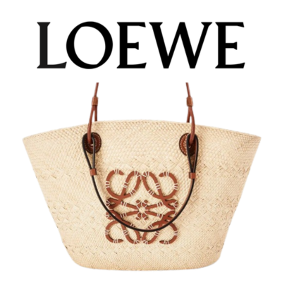 LOEWE 미디엄 아나그램 바스켓 백