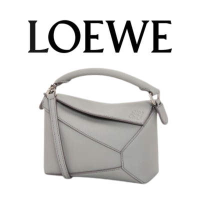 LOEWE 미니 퍼즐 엣지 백