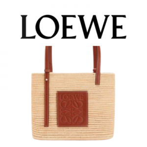 LOEWE 스몰 스퀘어 바스켓 토트백