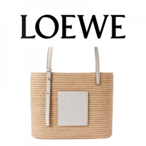 LOEWE 스몰 스퀘어 바스켓 토트백