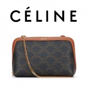 CELINE 트리옹프 체인 클러치